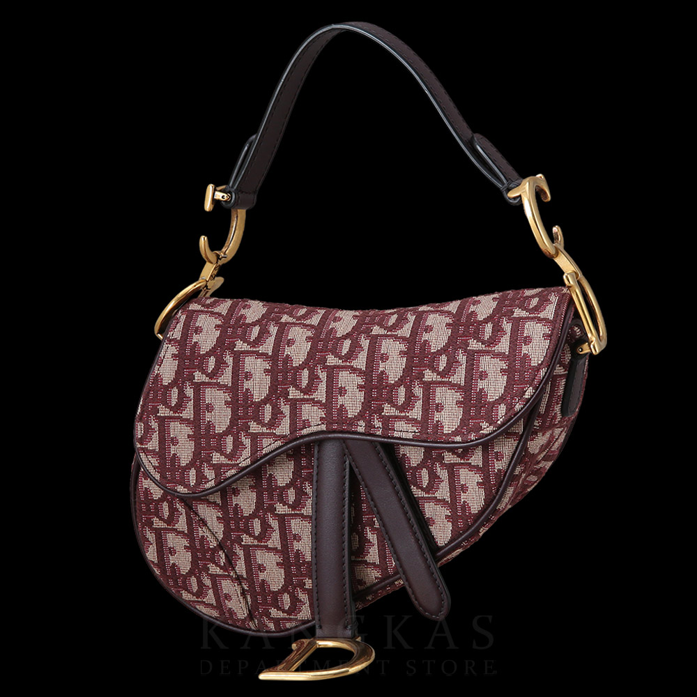 CHRISTIAN DIOR(USED)크리스찬디올 오블리크 새들백 미니 & 스트랩